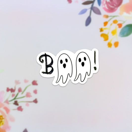 Boo Ghosts Sticker