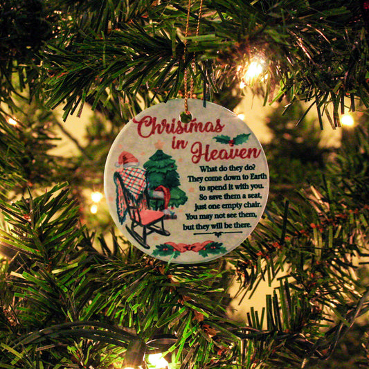 Christmas in Heaven Ornament