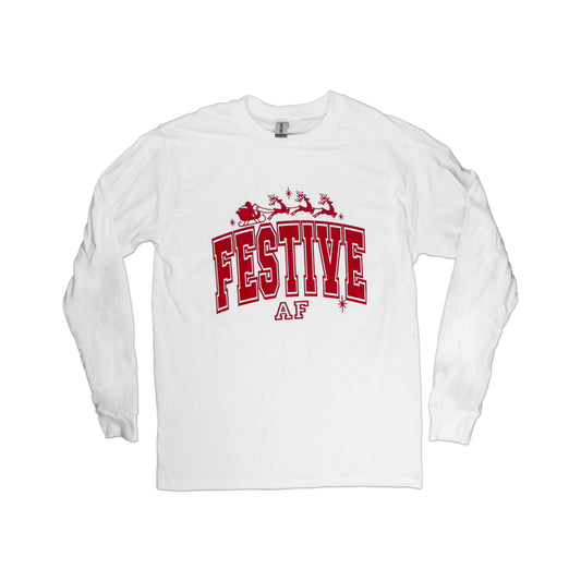 Festive AF Long Sleeve Shirt