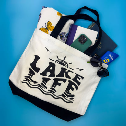 Lake Life Tote Bag