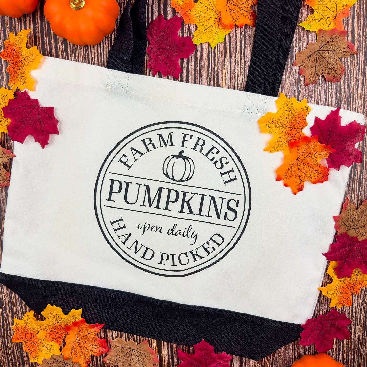 Pumpkin Patch Tote Bag