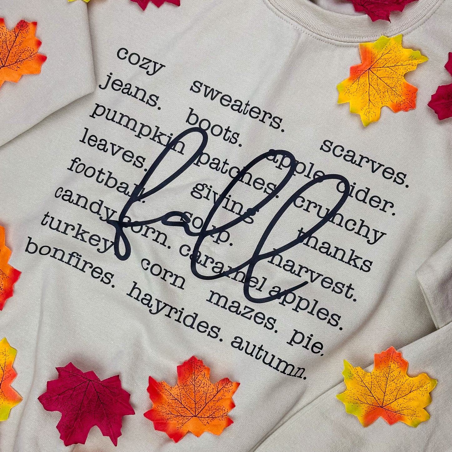 Fall Things Crew Neck