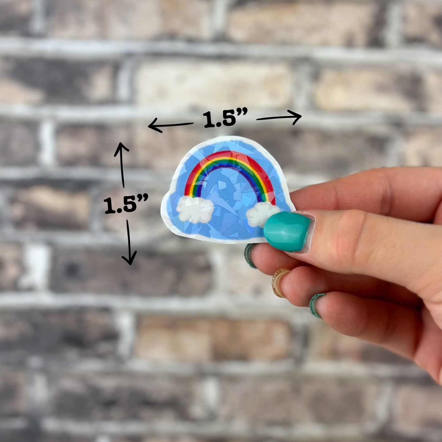 Rainbow Holographic Sticker