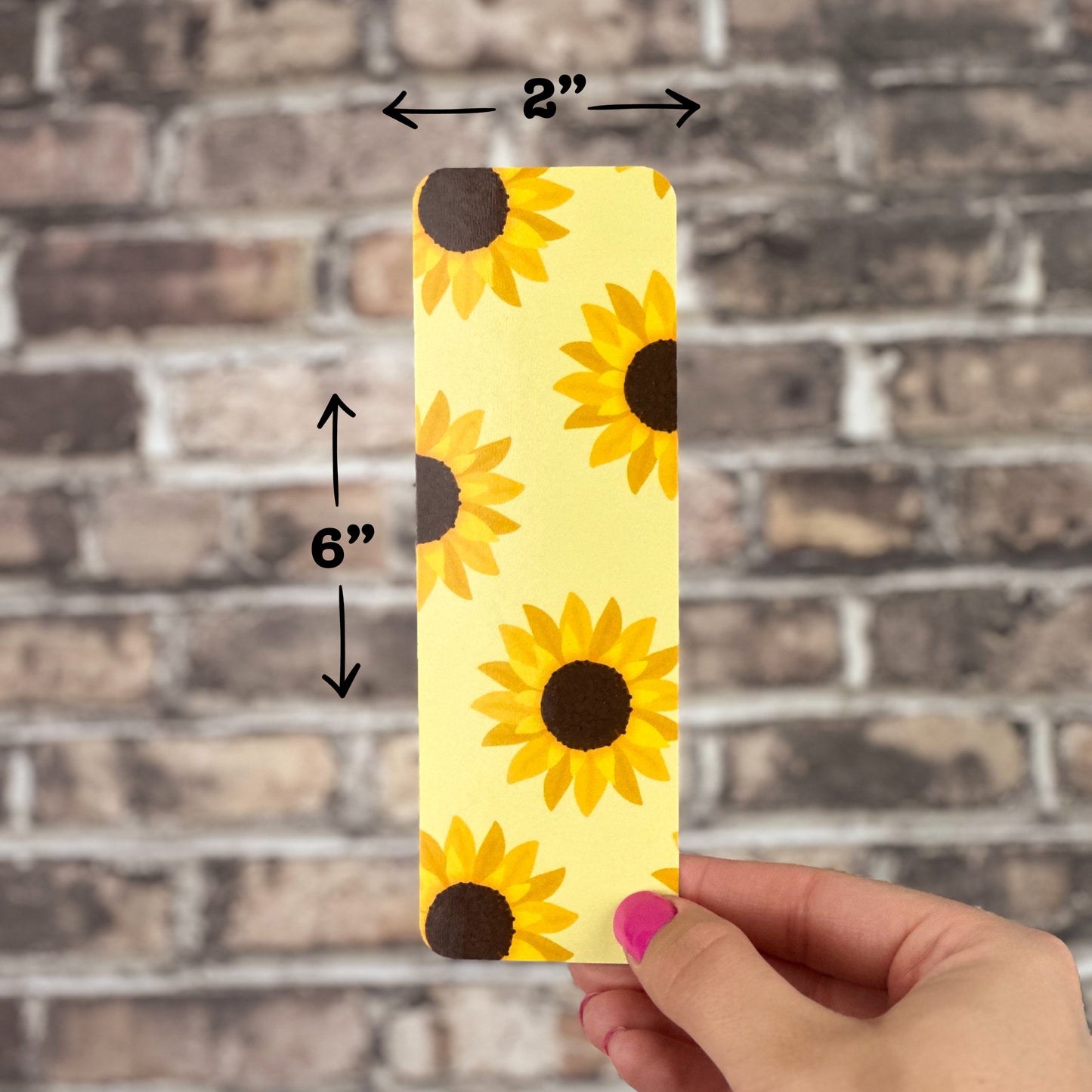 Sunflowers Bookmark